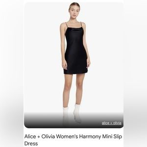 Harmony mini slip dress